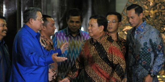 Prabowo kirim pesan ke SBY: Siap berpasangan dengan AHY