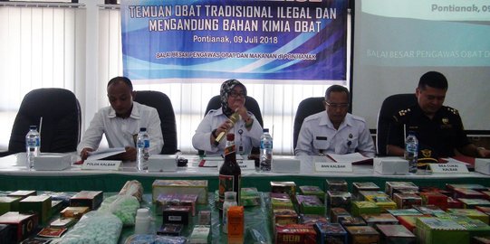 BBPOM Pontianak sita 31.080 kemasan obat tradisional ilegal