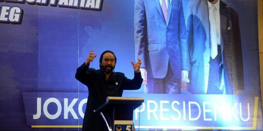 Surya Paloh: Kasihan bangsa ini jika Jokowi pilih cawapres karena terpaksa