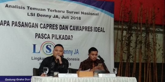 LSI Denny JA: Publik tak ingin Pilpres buat rakyat terbelah seperti Pilkada DKI