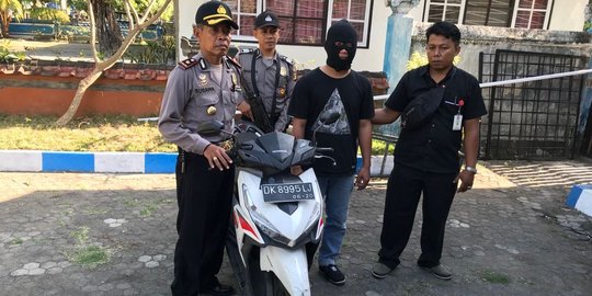 Pulang kampung pakai motor curian, Doni dibekuk polisi di rumah makan