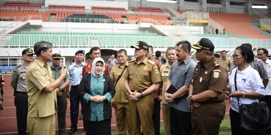 Selama Asian Games, Pj Gubernur Jabar ingin Stadion Pakansari bersih dari PKL