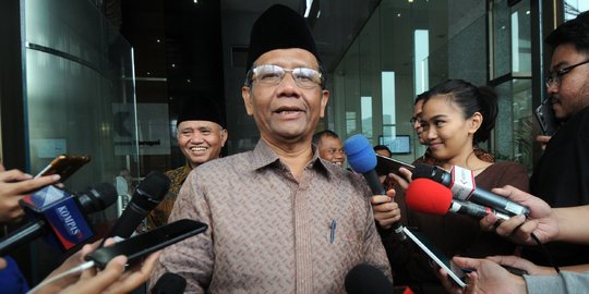 Disebut berpeluang jadi cawapres Jokowi, ini komentar Mahfud MD