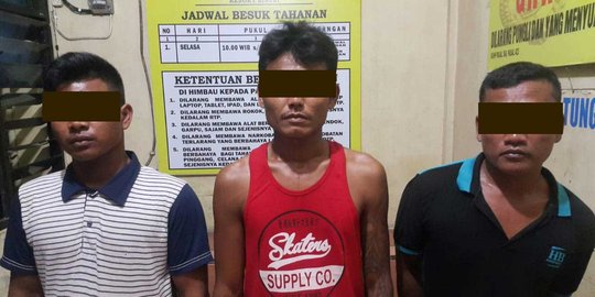 Peras sopir truk, 3 pemuda diringkus Tim Saber Pungli Polda Sumut