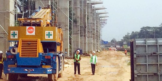 Proyek LRT sudah bisa dibangun di lahan pramuka Cibubur