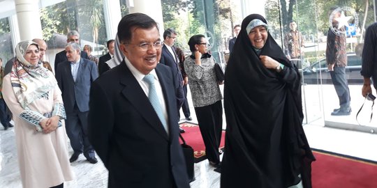 JK bertemu Wapres Iran, ekonomi hingga masalah nuklir jadi pembahasan