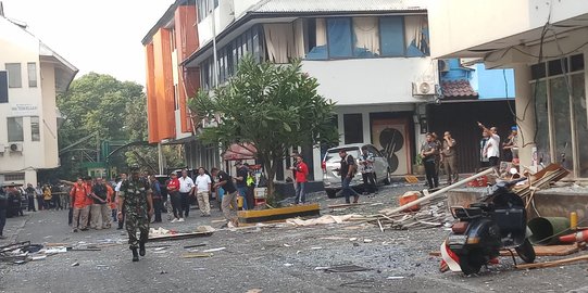 Polisi periksa 5 saksi terkait ledakan di ruko Grand Wijaya Center