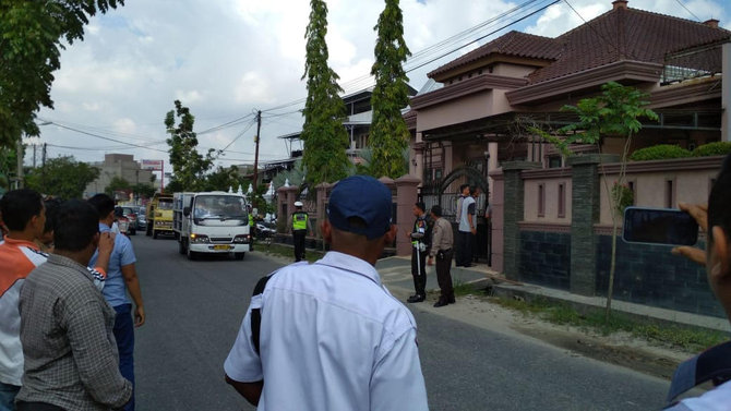 rumah mewah di pekanbaru dirampok