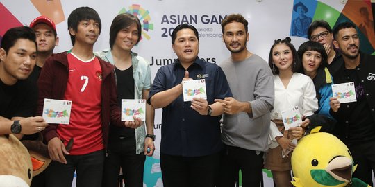 Inasgoc luncurkan album Asian Games 2018 bersama sejumlah musisi