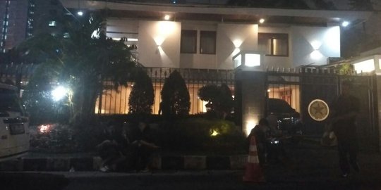 Situasi rumah dinas Idrus Marham usai anggota DPR dari Golkar dijemput KPK