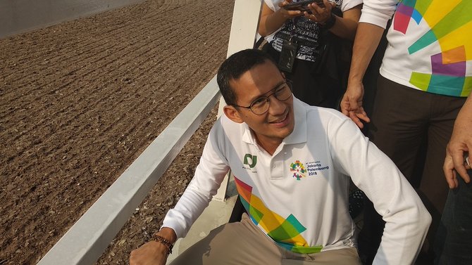 sandiaga di pulomas