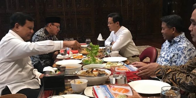 Bertemu di Kertanegara, PKS-Gerindra-PAN siapkan jatah menteri untuk Demokrat