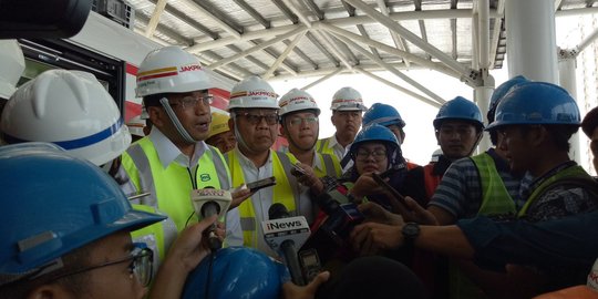 Menhub Budi: Pembangunan proyek LRT Jakarta capai 92 persen