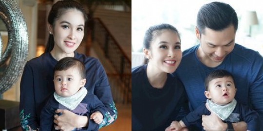 Cute Ekspresi Lucu  Raphael Moeis Anak  Sandra Dewi Saat 