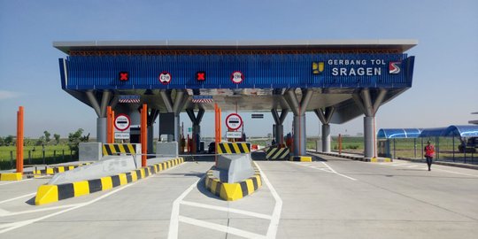 Tol Solo-Sragen tak lagi gratis