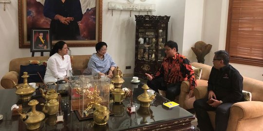 Airlangga dan Megawati sepakati agenda penataan sistem politik nasional