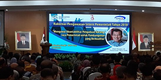 Wapres JK minta BPKP tingkatkan pengawasan agar pertumbuhan ekonomi membaik