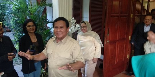 Prabowo dan Puan Maharani gelar pertemuan di Kertanegara