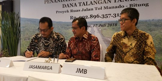 BNI tambah fasilitas dana talangan proyek Tol Manado - Bitung Rp 623 miliar