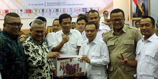 Usai PAN, Gerindra menyusul daftar Bacaleg ke KPU