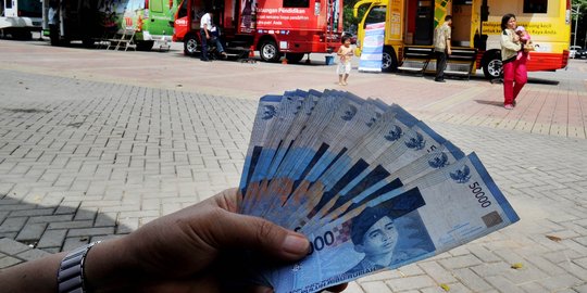 Rupiah dibuka melemah di level Rp 14.401 per USD