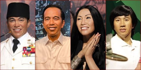 Selain Jokowi,Inilah 4 nama yang berhasil menghuni Madame Tussauds