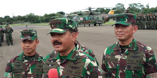 Panglima Hadi Tjahjanto pesan agar 725 Capaja jaga soliditas TNI-Polri