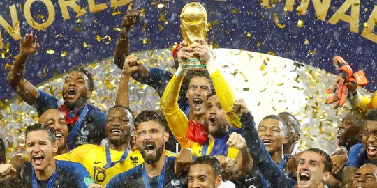 Perusahaan China merugi lantaran Prancis juara Piala Dunia