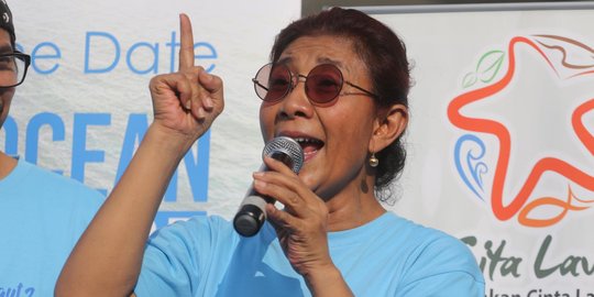 Susi Pudjiastuti mengaku tak pernah berniat jadi cawapres Jokowi