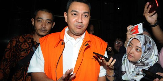 Usai diperiksa pasca OTT KPK, Hendri Yuzal bungkam