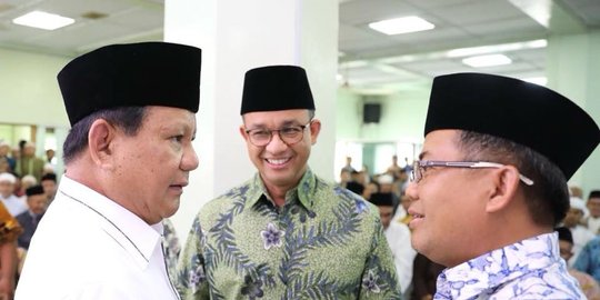 Survei LIPI: Anies di posisi teratas cawapres Prabowo