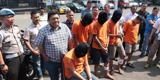 Polisi tembak lima begal di Bandung