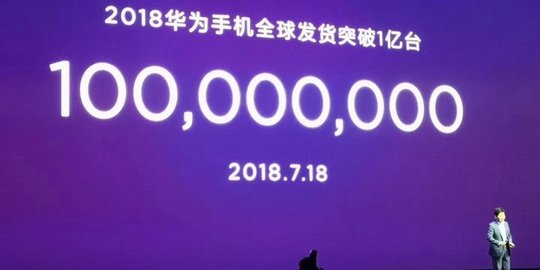 Huawei sukses jual 100 juta smartphone sampai pertengahan 2018
