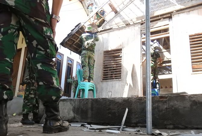rumah zohri mulai direnovasi