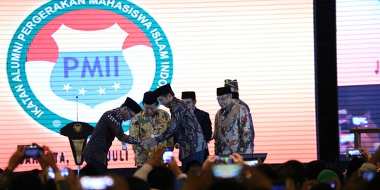 Menaker Hanif dampingi Jokowi buka Munas IKA PMII