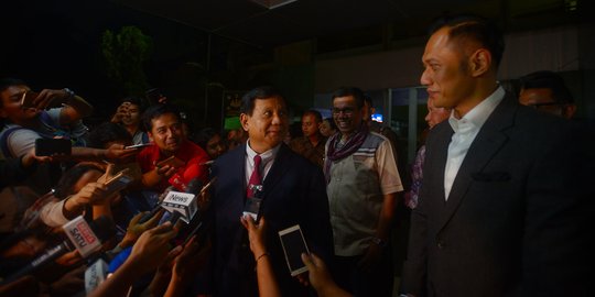 Prabowo marah dan tegur Waketum Gerindra yang kritik AHY