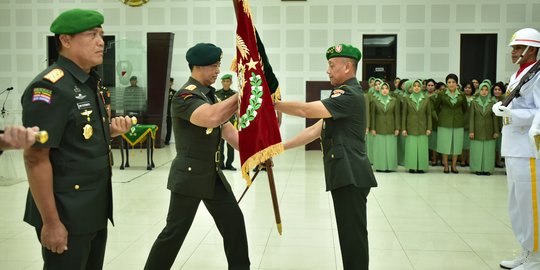 Letjen Andika resmi jabat Pangkostrad