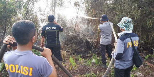 Tangkap 2 pelaku karhutla di Kalbar, polisi kejar keterlibatan korporasi