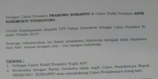 Rakorda Demokrat DKI-Sulsel-Riau dukung duet Prabowo-AHY