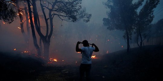 Puluhan tewas dan ratusan cedera dalam musibah kebakaran hebat di Yunani