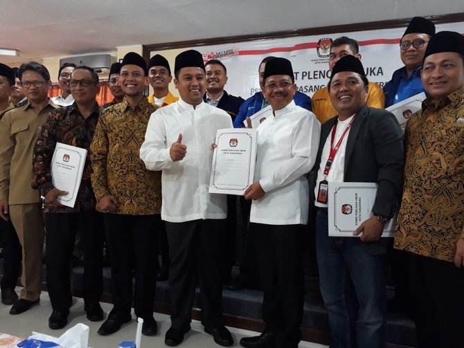 kpu tetanpkan bupati dan walikota tangerang menag pilkada