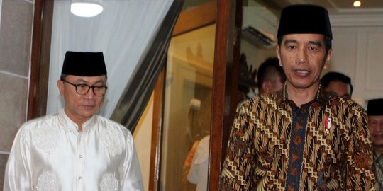 Bertemu Jokowi di Istana Bogor, Zulkifli Hasan akui bahas politik