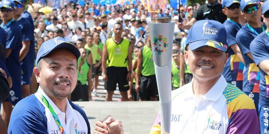 BRI ikut meriahkan prosesi Torch Relay Asian Games 2018
