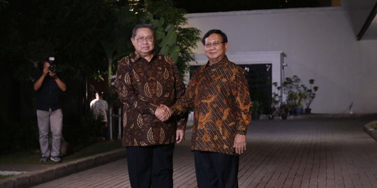 Prabowo: Umpamanya AHY muncul jadi cawapres, saya katakan why not