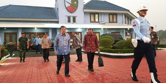 Kunjungan kerja ke Poso, Wapres JK tinjau proyek infrastruktur