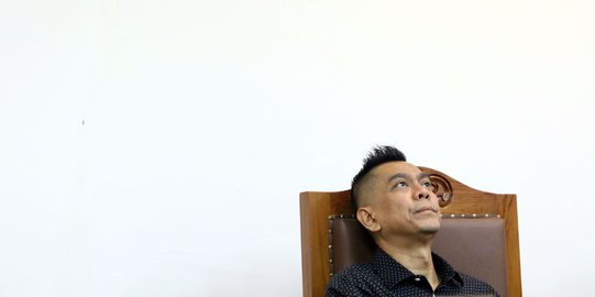 Ekspresi terpidana suap M. Sanusi saat jalani sidang peninjauan kembali