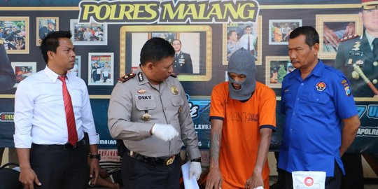 4 Kali beraksi, penjambret nenek Rasifah di Malang ditembak polisi