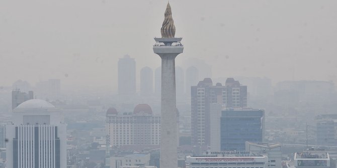  Polusi  Jakarta  makin parah kemarin juara pertama di 