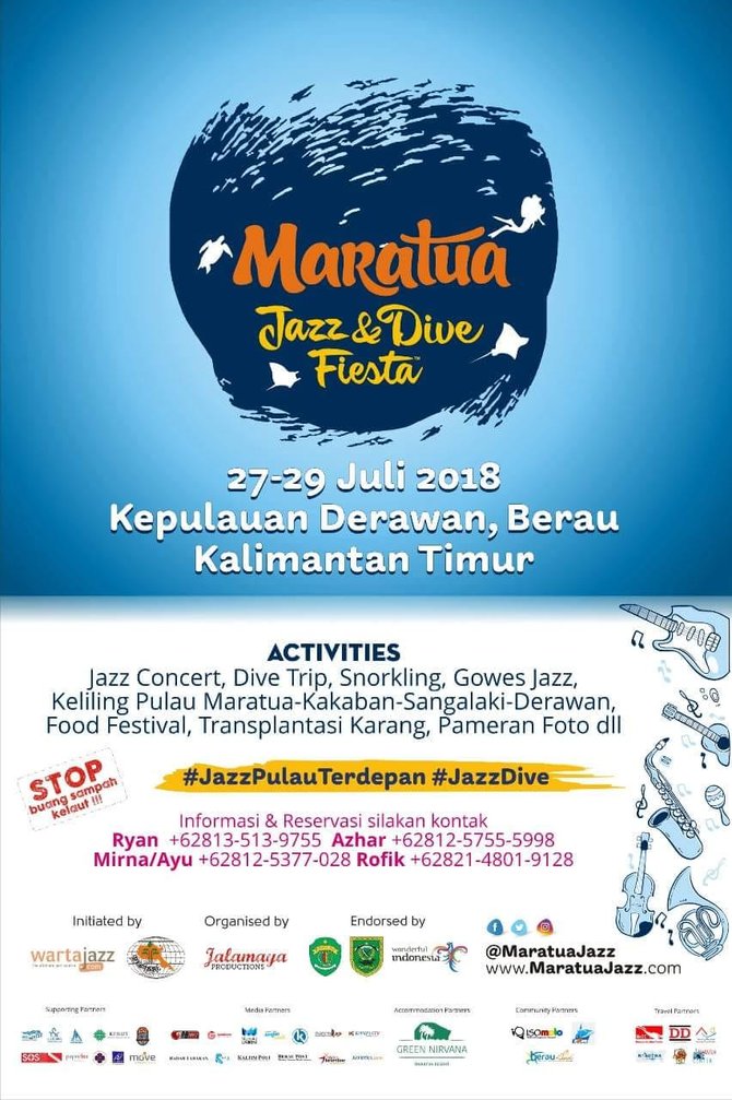 3rd maratua jazz and dive fiesta