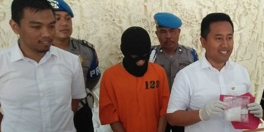 Edarkan sabu Rp 150 juta, residivis diringkus polisi di Denpasar